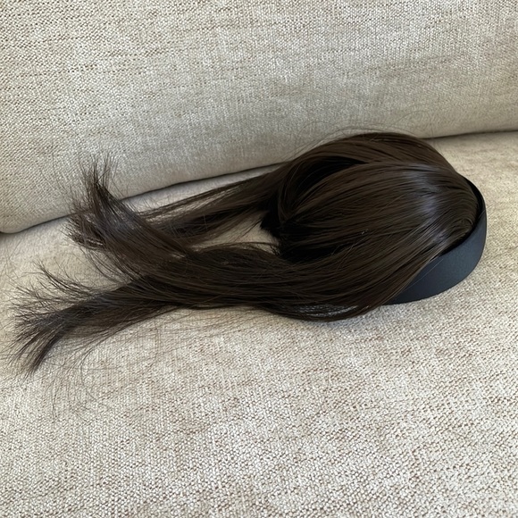 NWT bangs headband bangs various colors price firm medium or brown black band - Picture 12 of 12